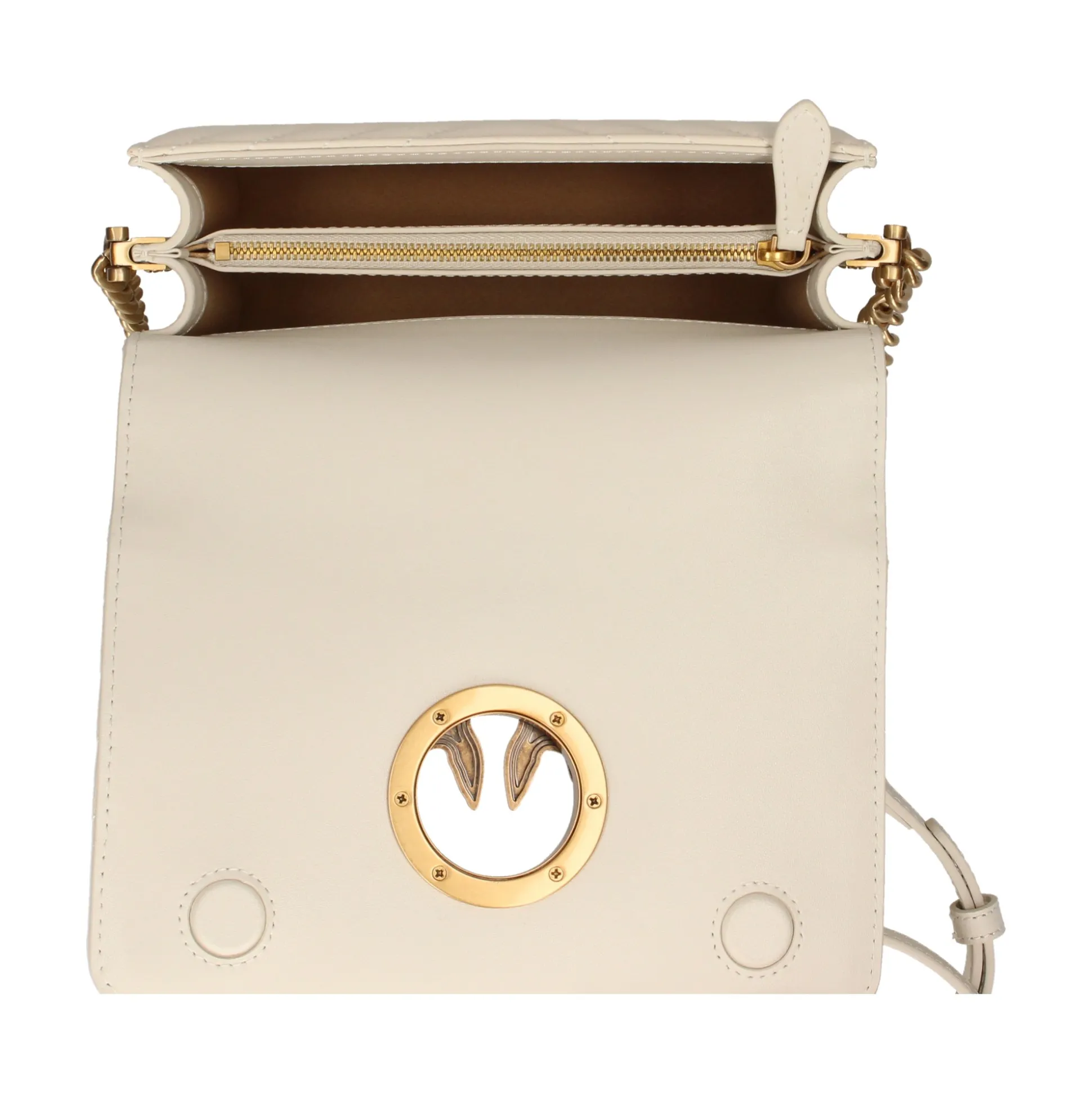 PINKO Bolsos 100067 Z14Q BIANCO/GOL