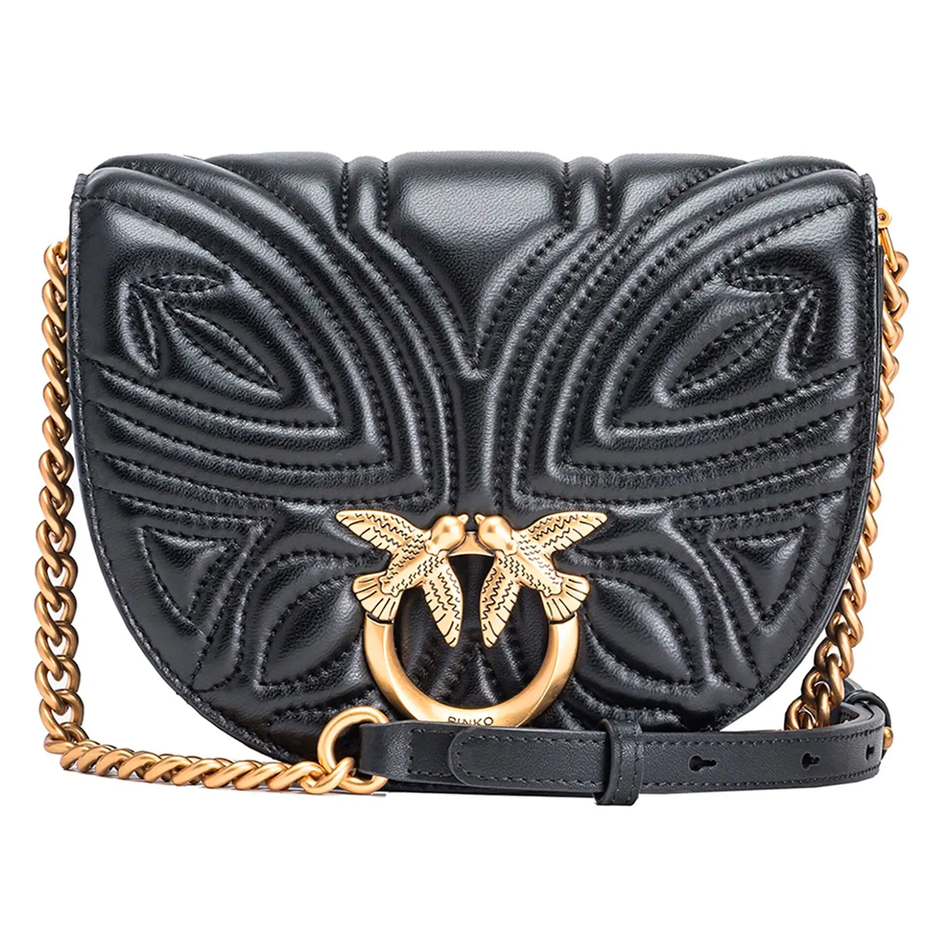 PINKO Bolsos 101969 Z99Q NERO/GOLD