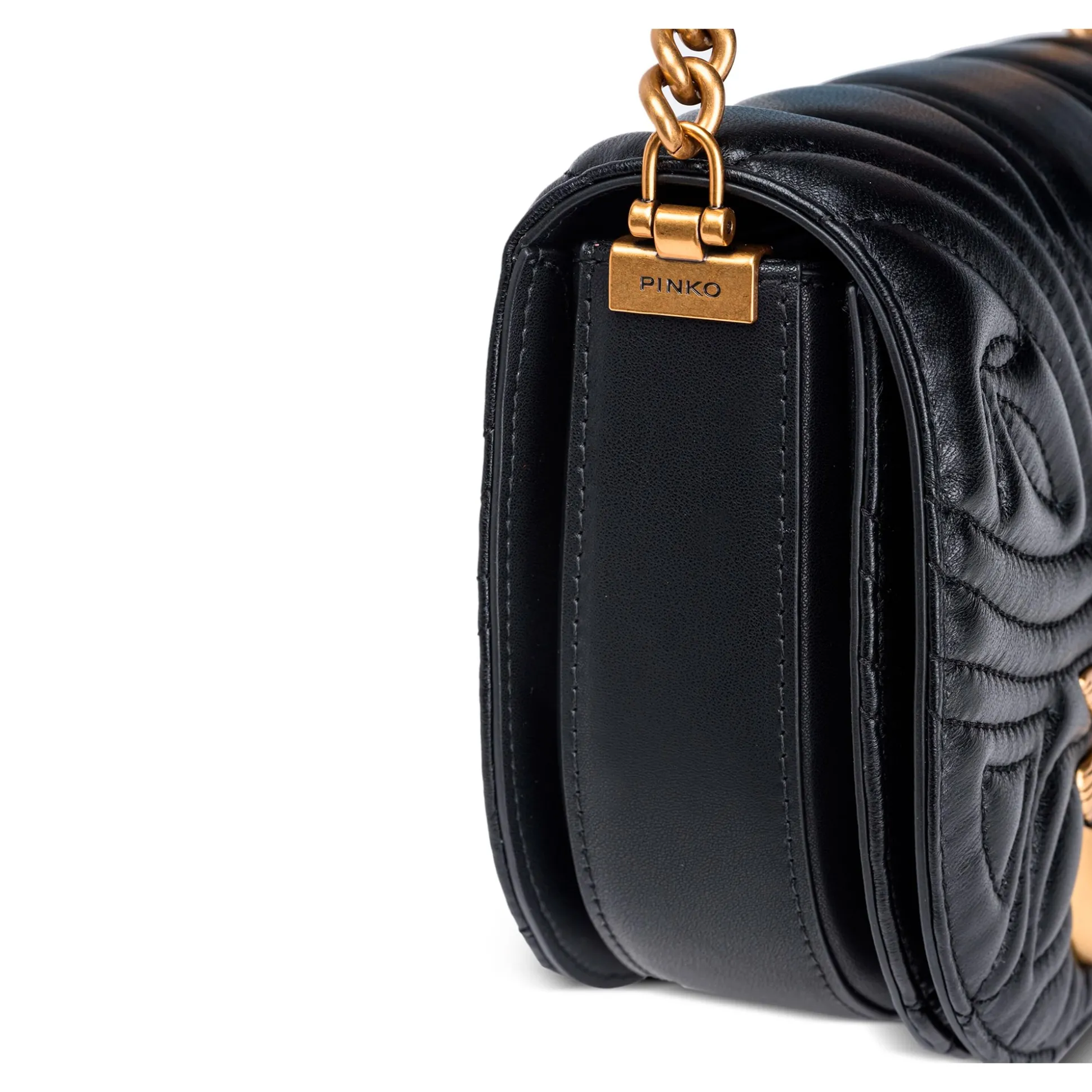 PINKO Bolsos 101969 Z99Q NERO/GOLD