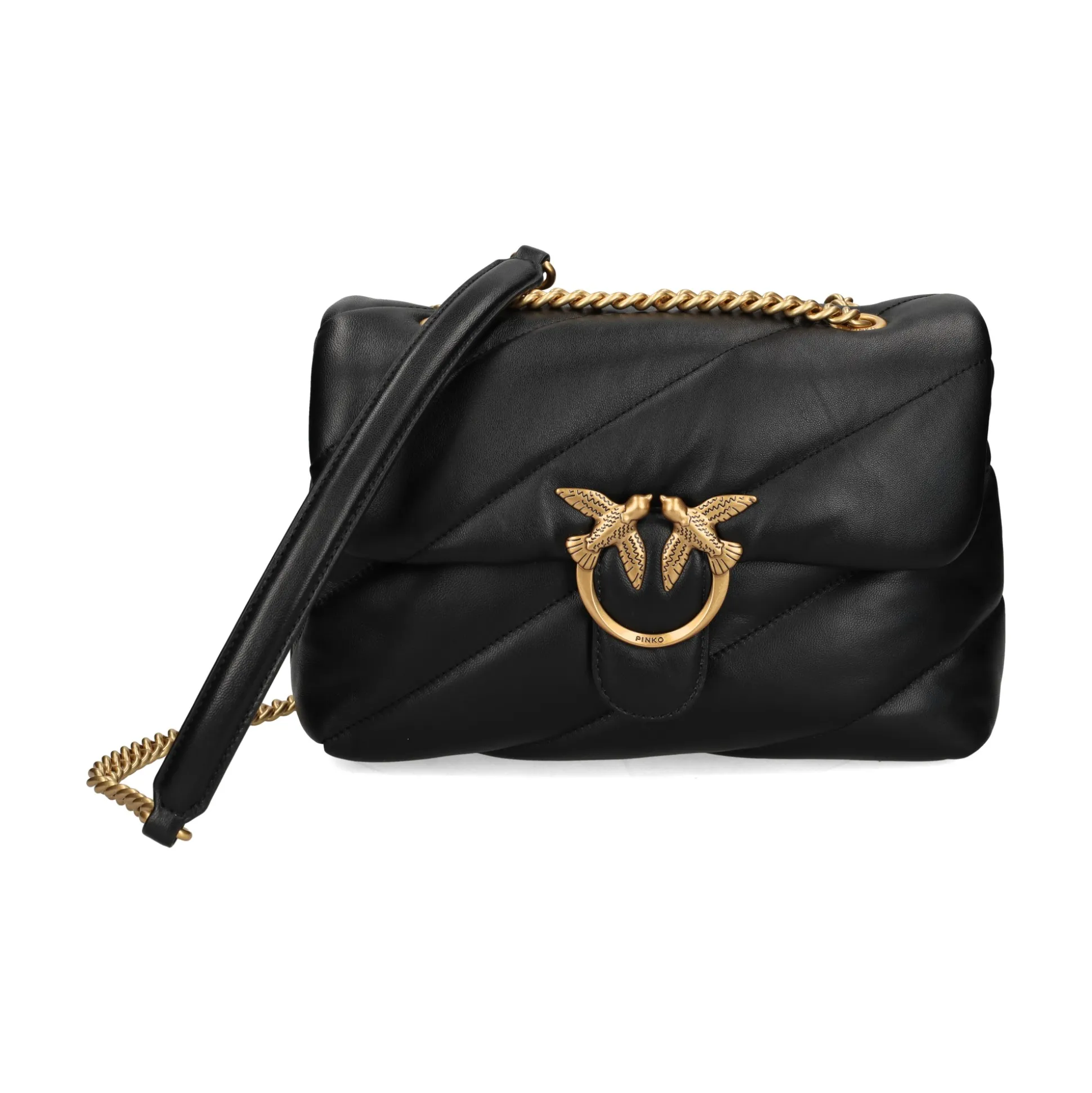 PINKO Bolsos 100038 Z99Q NERO/GOLD