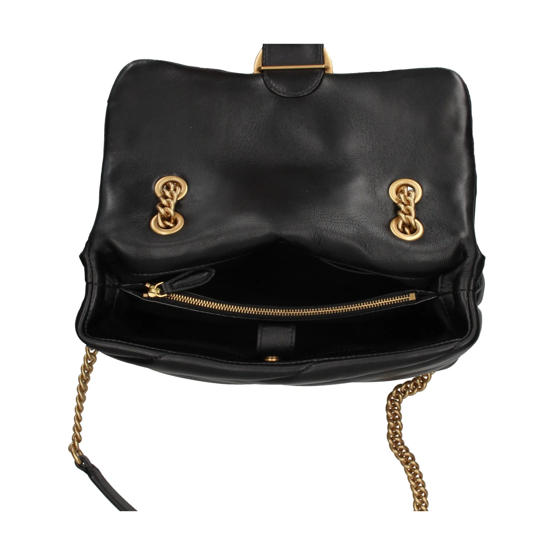 PINKO Bolsos 100038 Z99Q NERO/GOLD