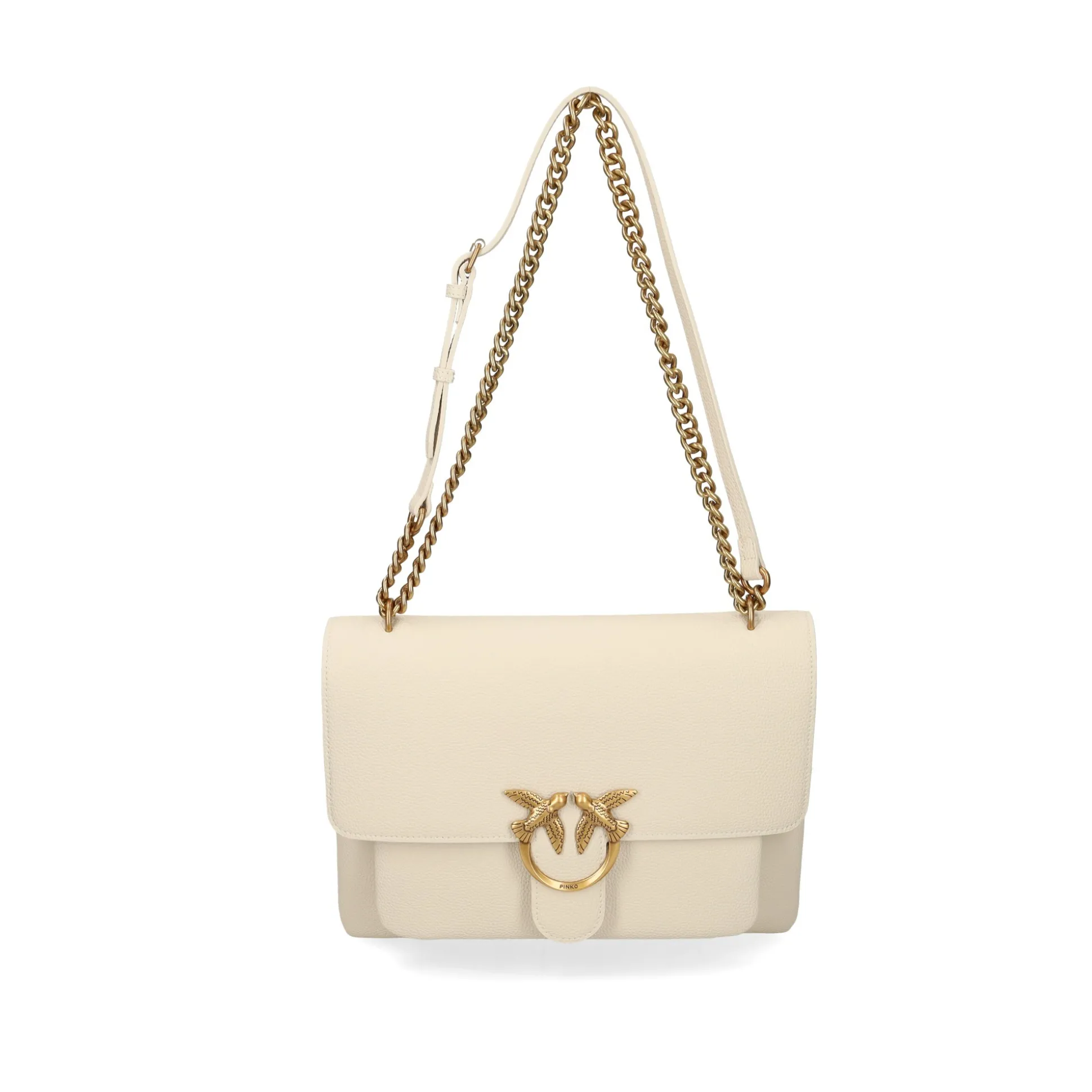 PINKO Bolsos 104527 Z14Q WHITE/GOLD