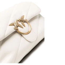 PINKO Bolsos 100038 Z14Q WHITE/GOLD
