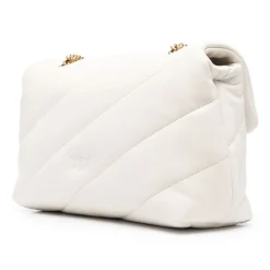 PINKO Bolsos 100038 Z14Q WHITE/GOLD