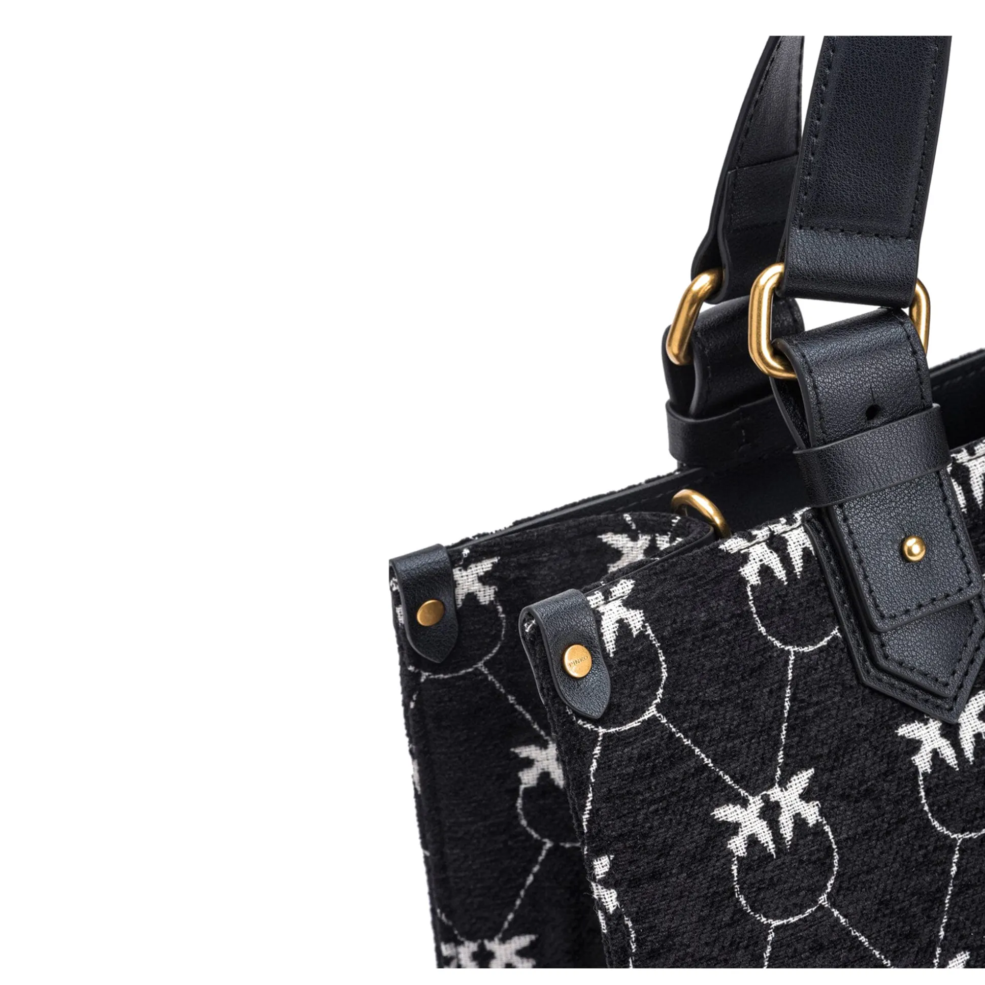 PINKO Bolsos 101572 ZZ2Q NERO/BIANC