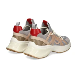 PINKO Zapatillas de Mujer SS0023 NIB PIOMBO/NUDE