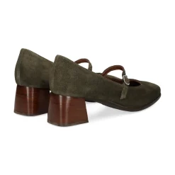 PLUMERS Merceditas de Mujer 10450-2275 KAKI