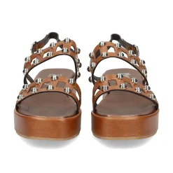 PLUMERS Sandalias con plataforma de Mujer 3762 CUERO