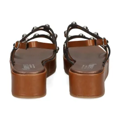 PLUMERS Sandalias con plataforma de Mujer 3762 CUERO