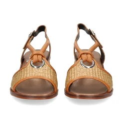 PLUMERS Sandalias con tacón de Mujer 3961 CUERO