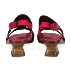 PLUMERS Sandalias con tacón de Mujer 3821 604 FUCSIA