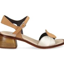 PLUMERS Sandalias con tacón de Mujer 3962 CUERO