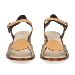 PLUMERS Sandalias con tacón de Mujer 3962 CUERO