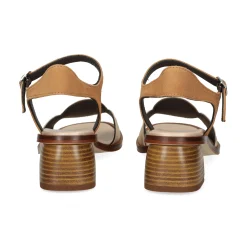 PLUMERS Sandalias con tacón de Mujer 3962 CUERO