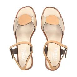 PLUMERS Sandalias con tacón de Mujer 3962 CUERO
