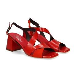 PLUMERS Sandalias con tacón de Mujer 3986 CORAL