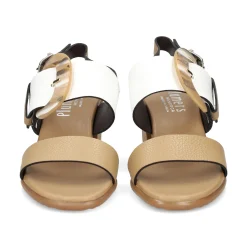 PLUMERS Sandalias con tacón de Mujer 3829 TAUPE