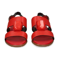 PLUMERS Sandalias planas de Mujer 3922 ROJO