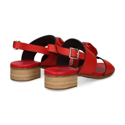 PLUMERS Sandalias planas de Mujer 3922 ROJO