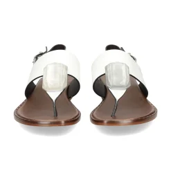 PLUMERS Sandalias planas de Mujer 3754 BLANCO