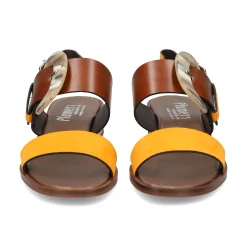 PLUMERS Sandalias planas de Mujer 3772 PAPAYA