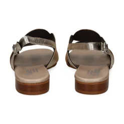 PLUMERS Sandalias planas de Mujer 3612 CUERO