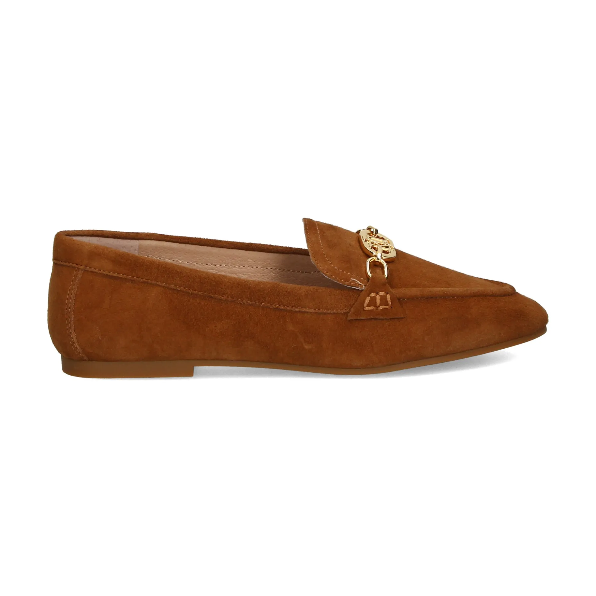 POLO RALPH LAUREN Mocasines de Mujer AVERI FLATS LOAFER 001 WHISKEY