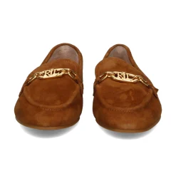POLO RALPH LAUREN Mocasines de Mujer AVERI FLATS LOAFER 001 WHISKEY