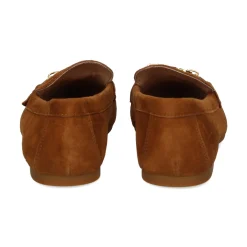 POLO RALPH LAUREN Mocasines de Mujer AVERI FLATS LOAFER 001 WHISKEY