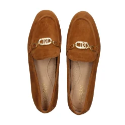 POLO RALPH LAUREN Mocasines de Mujer AVERI FLATS LOAFER 001 WHISKEY