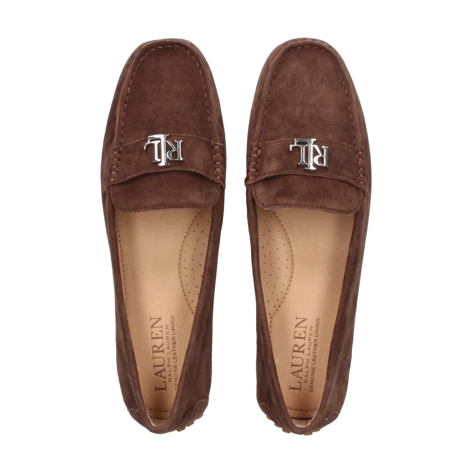 POLO RALPH LAUREN Mocasines de Mujer BARNSBURY FLATS CASUAL 016 CHES.BROWN