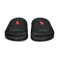 POLO RALPH LAUREN Sandalias de Hombre POLO SLIDE 004 BLACK/RED