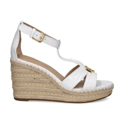 POLO RALPH LAUREN Sandalias cuña de Mujer HALE II 007 RL WHITE