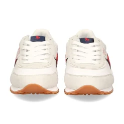 POLO RALPH LAUREN Zapatillas de niñas RF103807 WHITE/GREY/RED