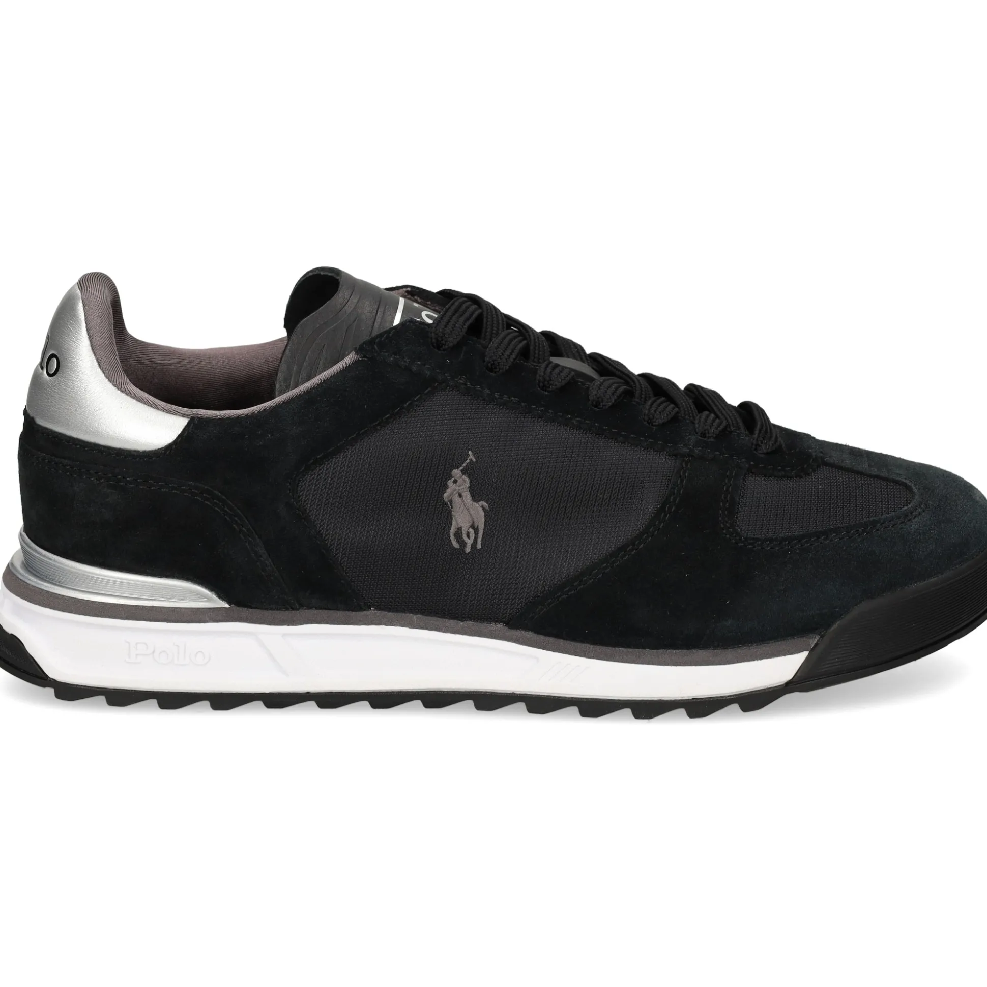 POLO RALPH LAUREN Zapatillas de Hombre VARICK PP 002 BLKA/SILVER