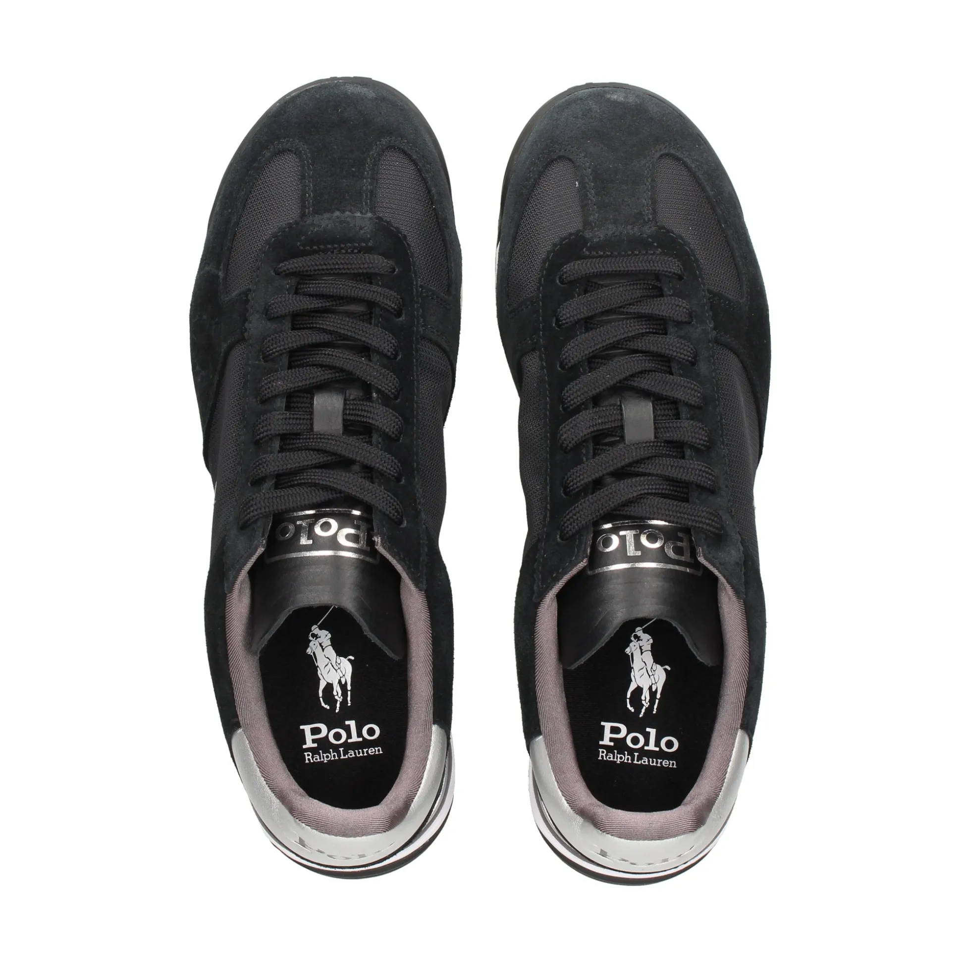 POLO RALPH LAUREN Zapatillas de Hombre VARICK PP 002 BLKA/SILVER