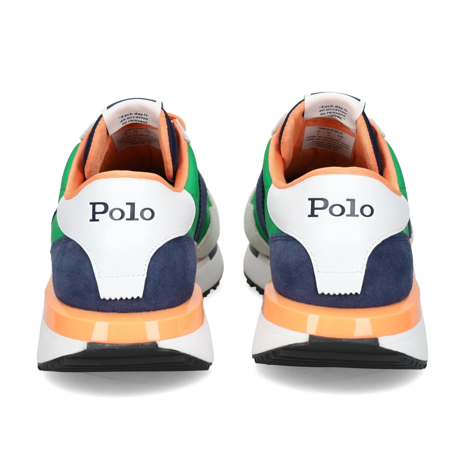 POLO RALPH LAUREN Zapatillas de Hombre TRAIN 89 PP 002 NAVY/GREENN