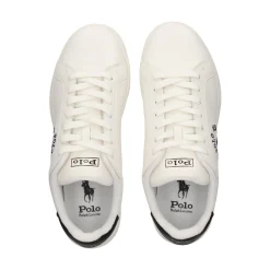 POLO RALPH LAUREN Zapatillas de Hombre HRT CRT CL 001 WHITE/BLACK