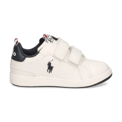 POLO RALPH LAUREN Zapatillas de niñas RF103785 WHITE/NAVY