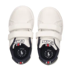 POLO RALPH LAUREN Zapatillas de niñas RF103785 WHITE/NAVY