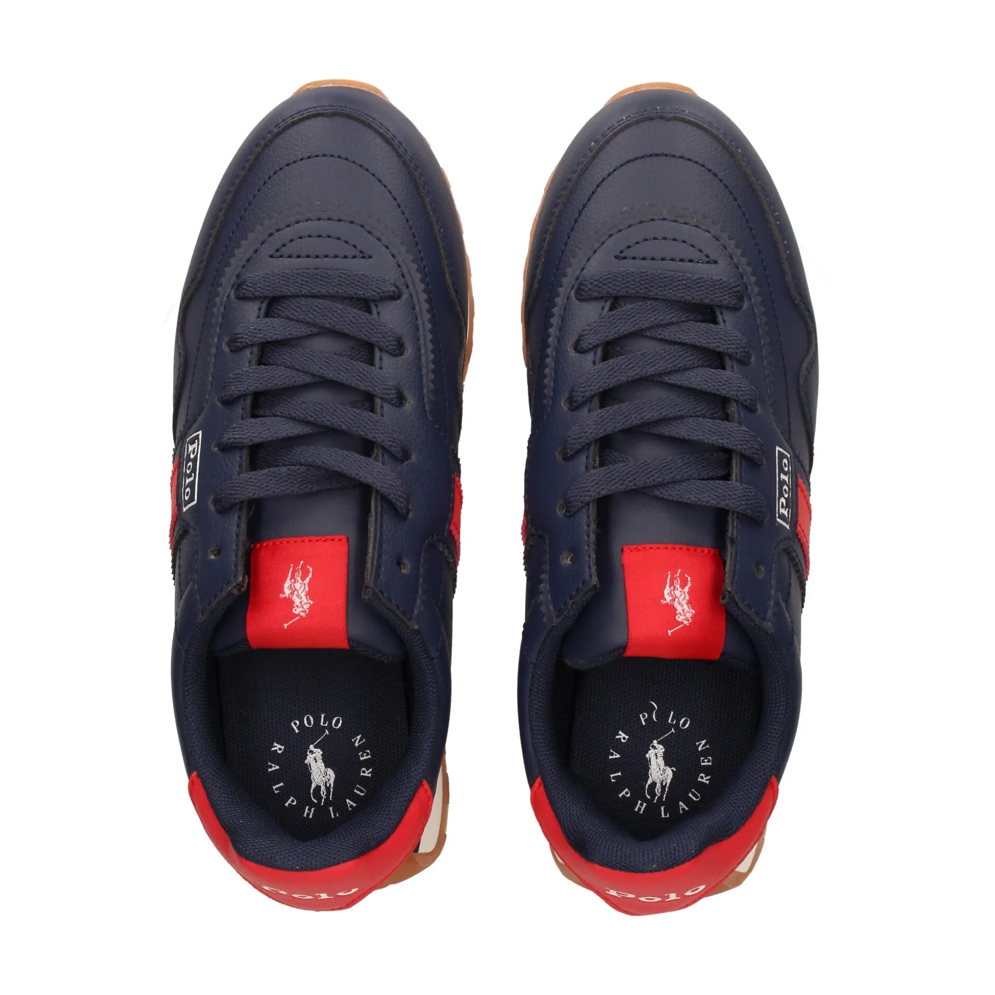 POLO RALPH LAUREN Zapatillas de niñas RF103747 NAVY/RED/WHITE