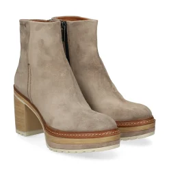 PONS QUINTANA Botines con tacón de Mujer 10078.000 59 TOPO