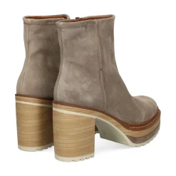 PONS QUINTANA Botines con tacón de Mujer 10078.000 59 TOPO