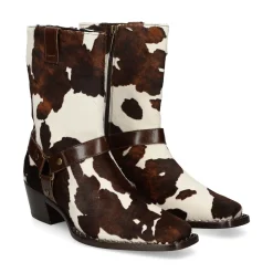 PONS QUINTANA Botines con tacón de Mujer 11821.042 931 EBANO