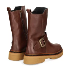 PONS QUINTANA Botines planos de Mujer 11696.035 931 EBANO