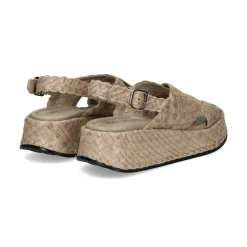 PONS QUINTANA Sandalias con plataforma de Mujer 10829.T00 081 FUMO