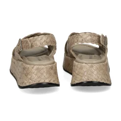 PONS QUINTANA Sandalias con plataforma de Mujer 10829.T00 081 FUMO