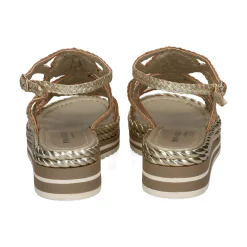 PONS QUINTANA Sandalias con plataforma de Mujer 10264.T00 PLATINO