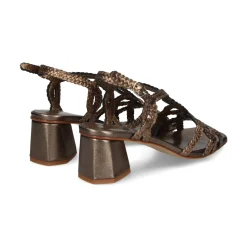 PONS QUINTANA Sandalias con tacón de Mujer 10440.000 64 COBRE
