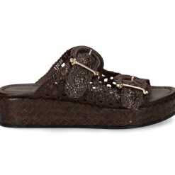 PONS QUINTANA Sandalias con plataforma de Mujer 12036.000 79 CAFE